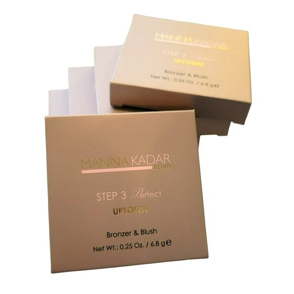 Manna Kadar Step 3 Perfect Uptown Bronzer + Blush NIB JJ3314 - Picture 3 of 4